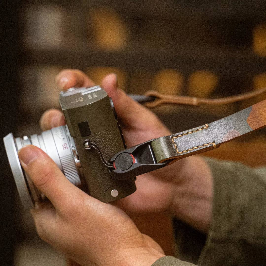 Full Leather Camera Neck Strap Wotancraft