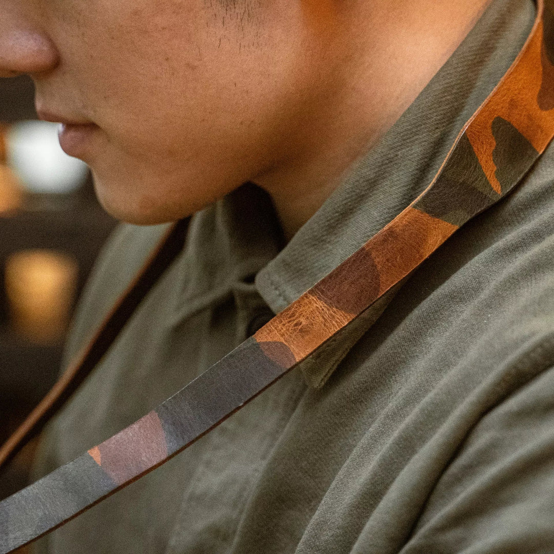 Full Leather Camera Neck Strap Wotancraft
