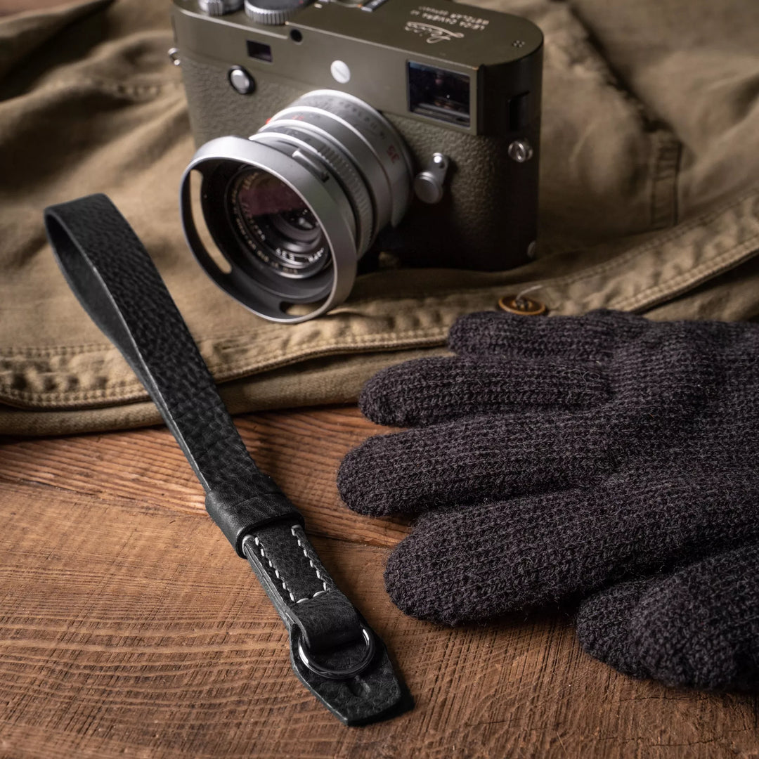 Full Leather Camera Wrist Strap Wotancraft