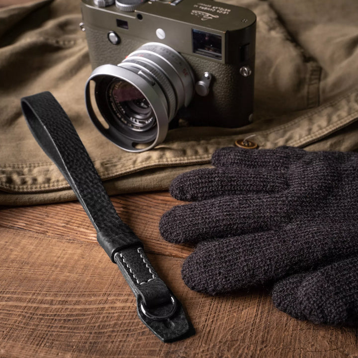 Full Leather Camera Wrist Strap Wotancraft