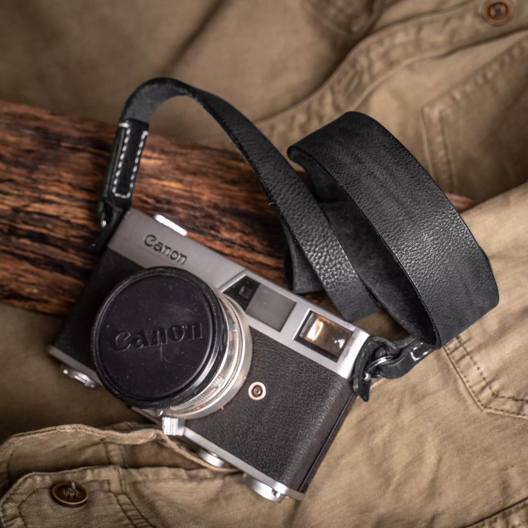 Full Leather Camera Neck Strap Wotancraft