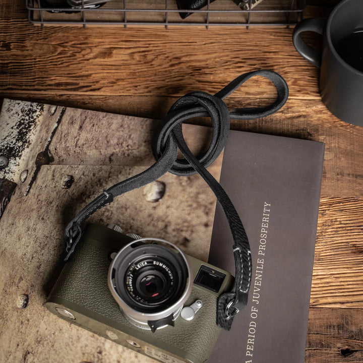 Full Leather Camera Neck Strap Wotancraft
