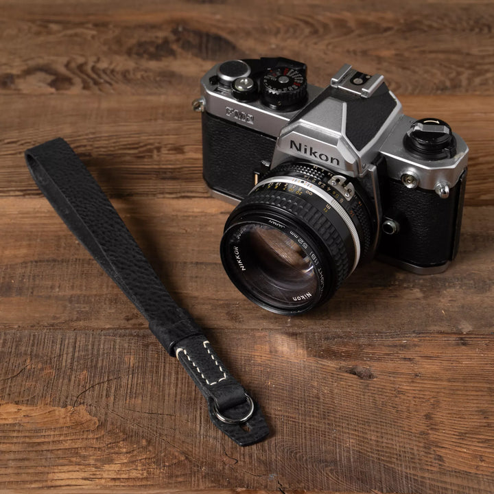 Full Leather Camera Wrist Strap Wotancraft