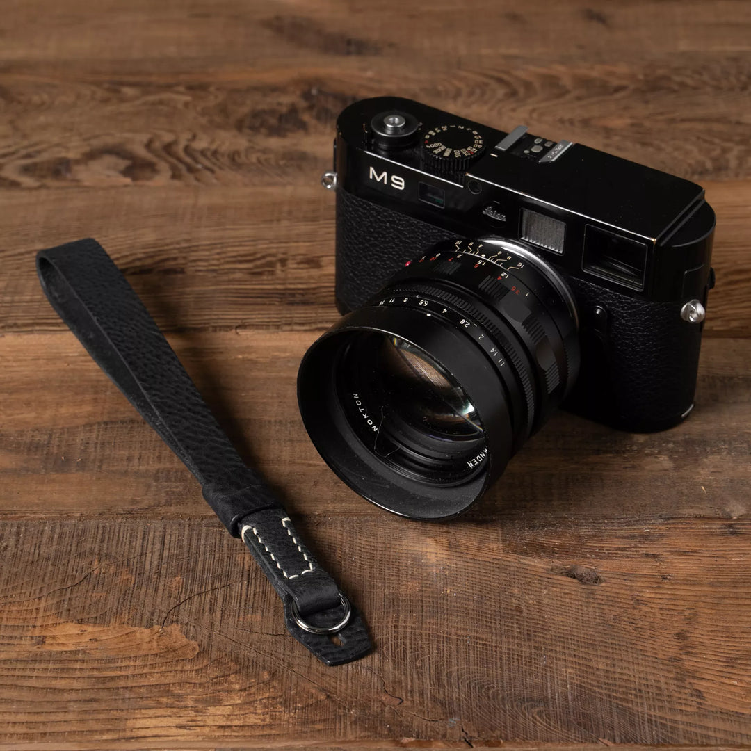 Full Leather Camera Wrist Strap Wotancraft
