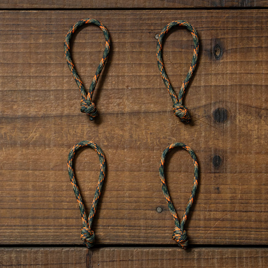 Paracord Zipper Pulls / 008 (set of 4)