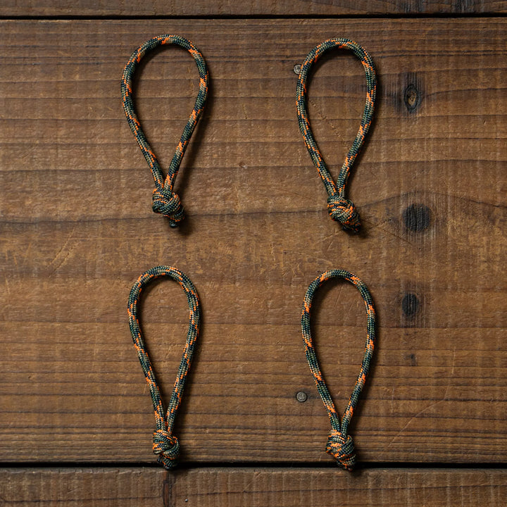 Paracord Zipper Pulls / 008 (set of 4)