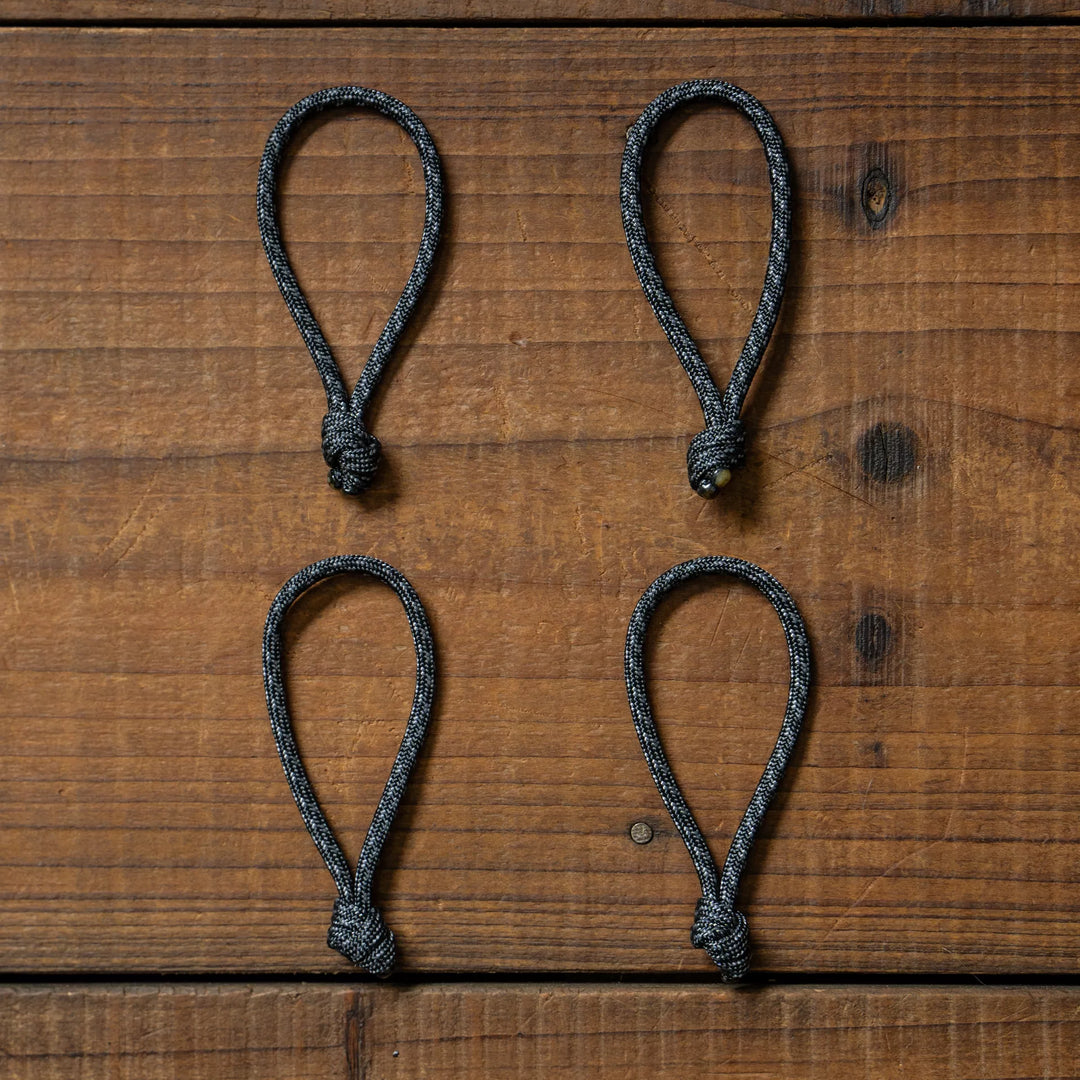 Paracord Zipper Pulls / 015 (set of 4)