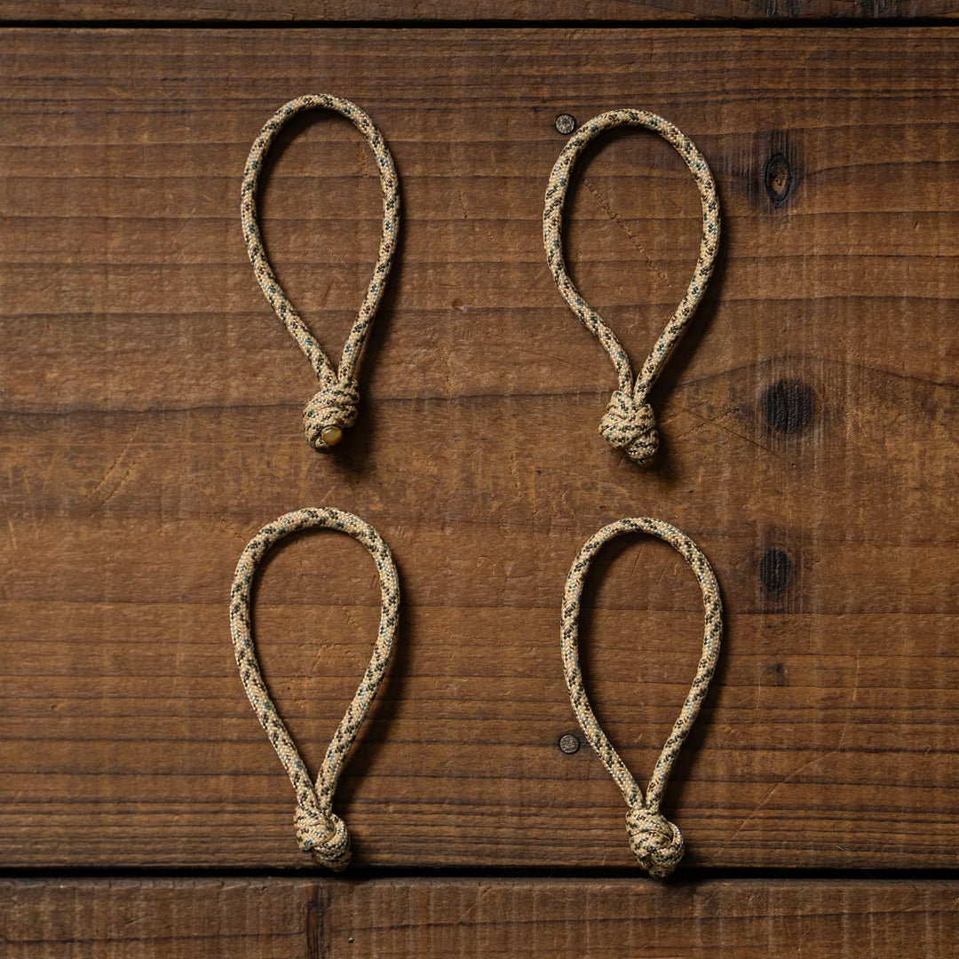 Paracord Zipper Pulls / 001  (set of 4)