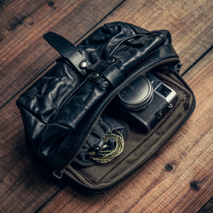 Mini Rider Leather Sling Bag | 3.5L Wotancraft