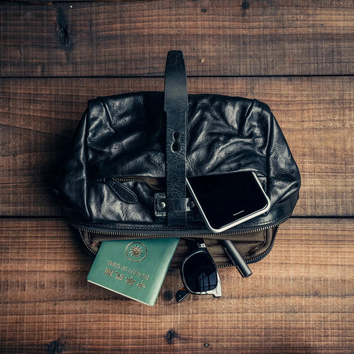 Mini Rider Leather Sling Bag | 3.5L Wotancraft