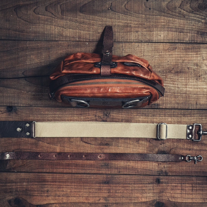 Mini Rider Leather Sling Bag | 3.5L Wotancraft