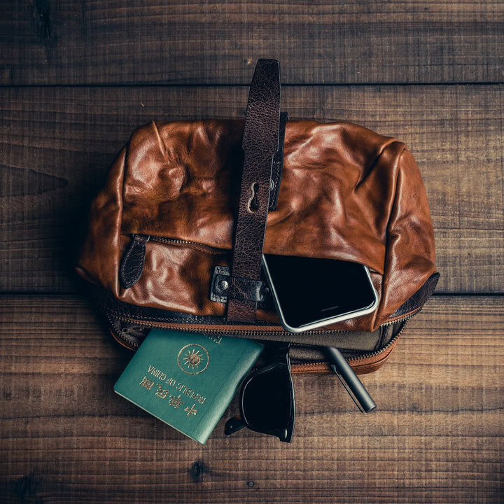Mini Rider Leather Sling Bag | 3.5L Wotancraft