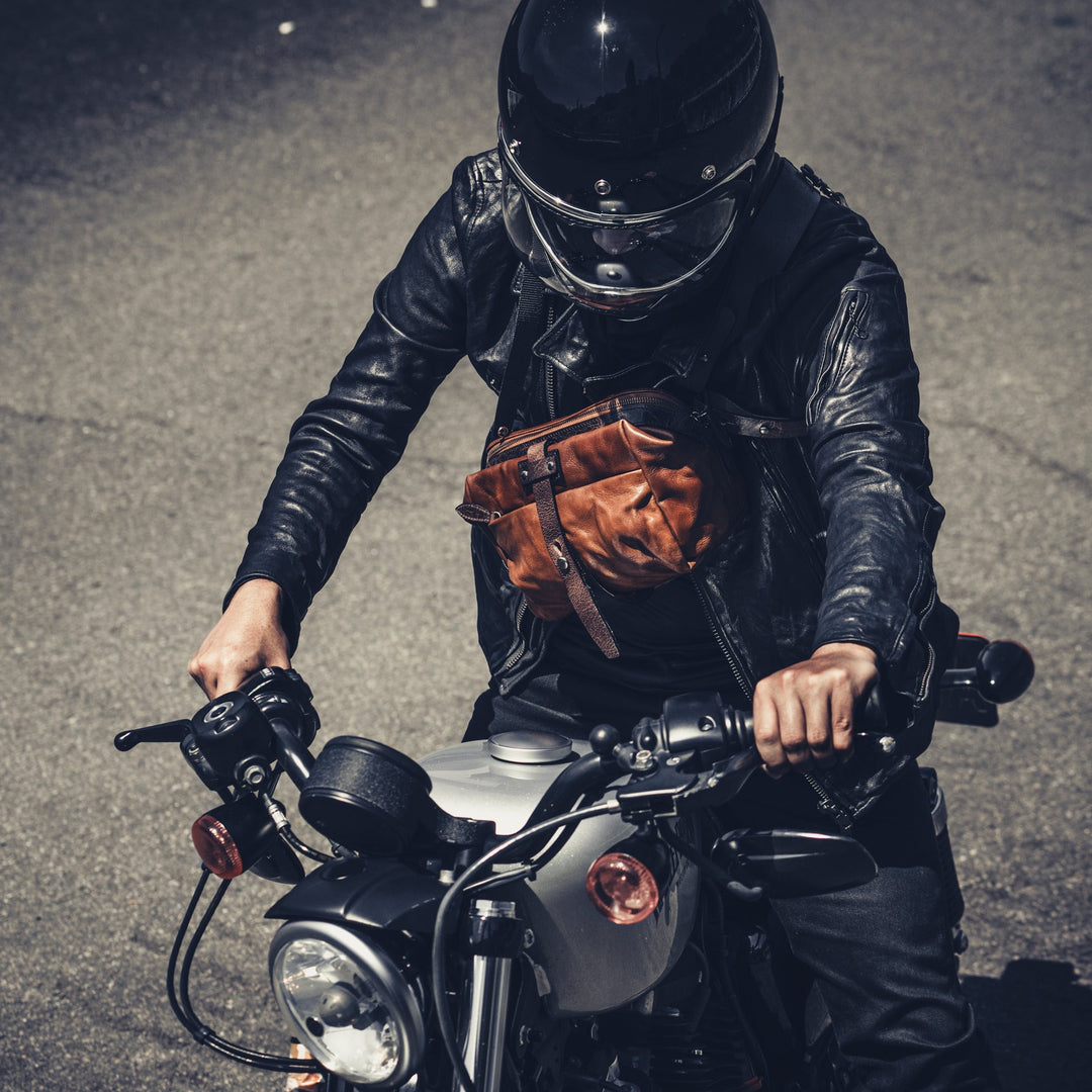 Mini Rider Leather Sling Bag | 3.5L Wotancraft