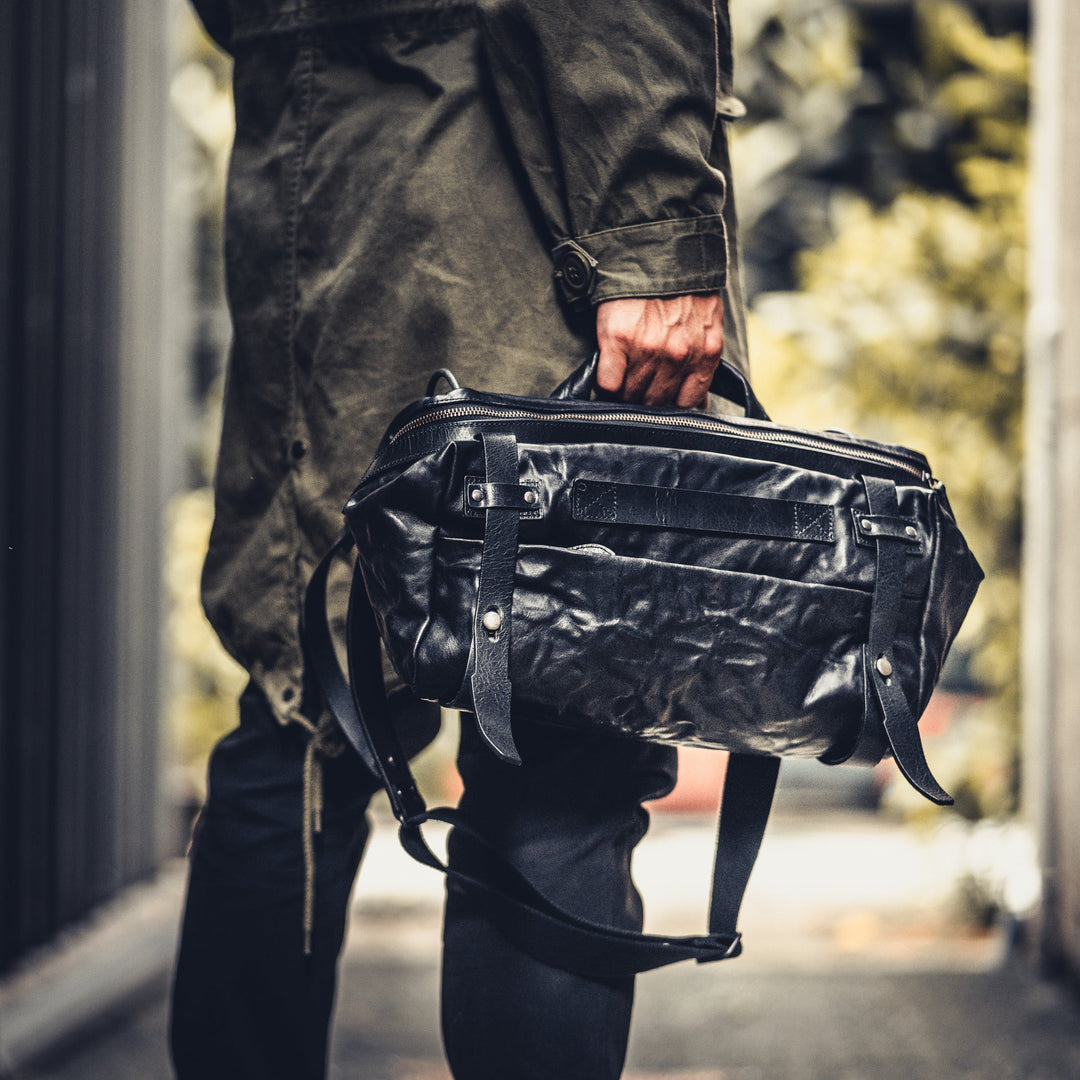 Night Rider Leather Sling Bag | 9.5L Wotancraft