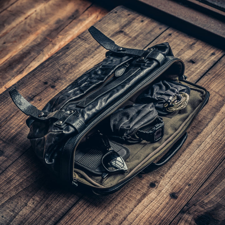 Night Rider Leather Sling Bag | 9.5L Wotancraft