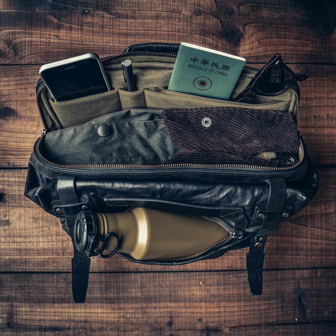 Night Rider Leather Sling Bag | 9.5L Wotancraft
