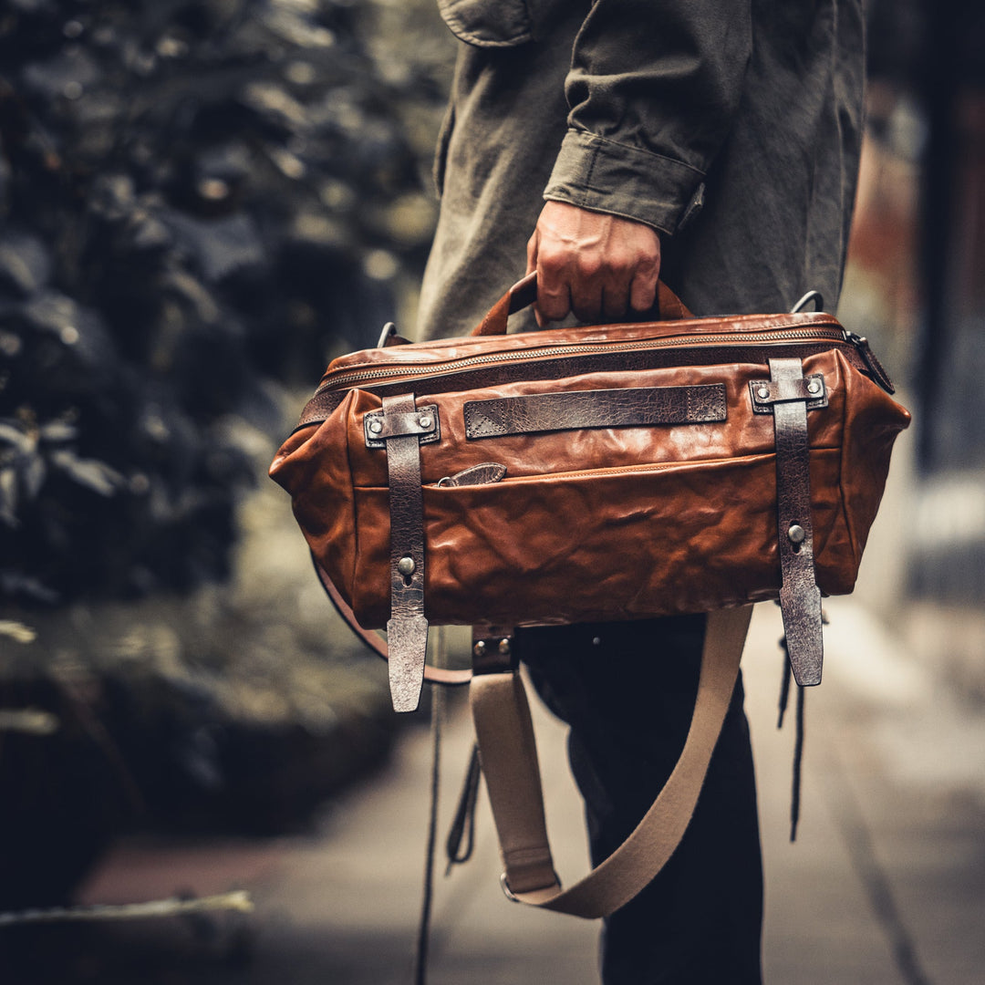 Night Rider Leather Sling Bag | 9.5L Wotancraft