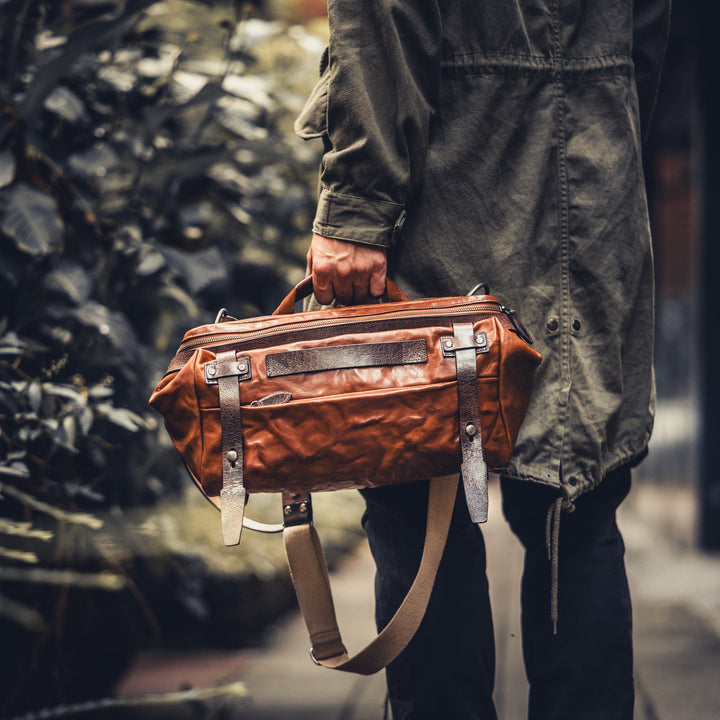 Night Rider Leather Sling Bag | 9.5L Wotancraft