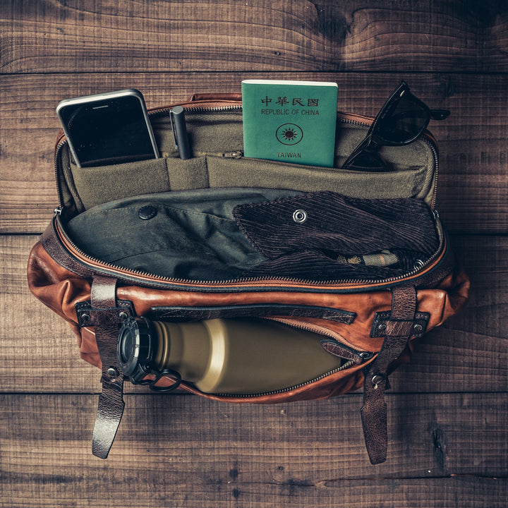 Night Rider Leather Sling Bag | 9.5L Wotancraft