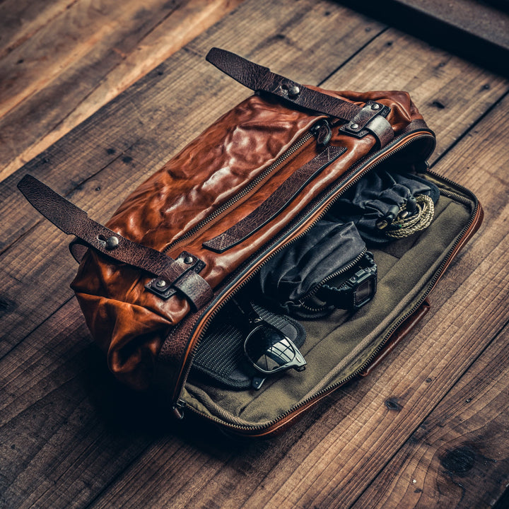 Night Rider Leather Sling Bag | 9.5L Wotancraft