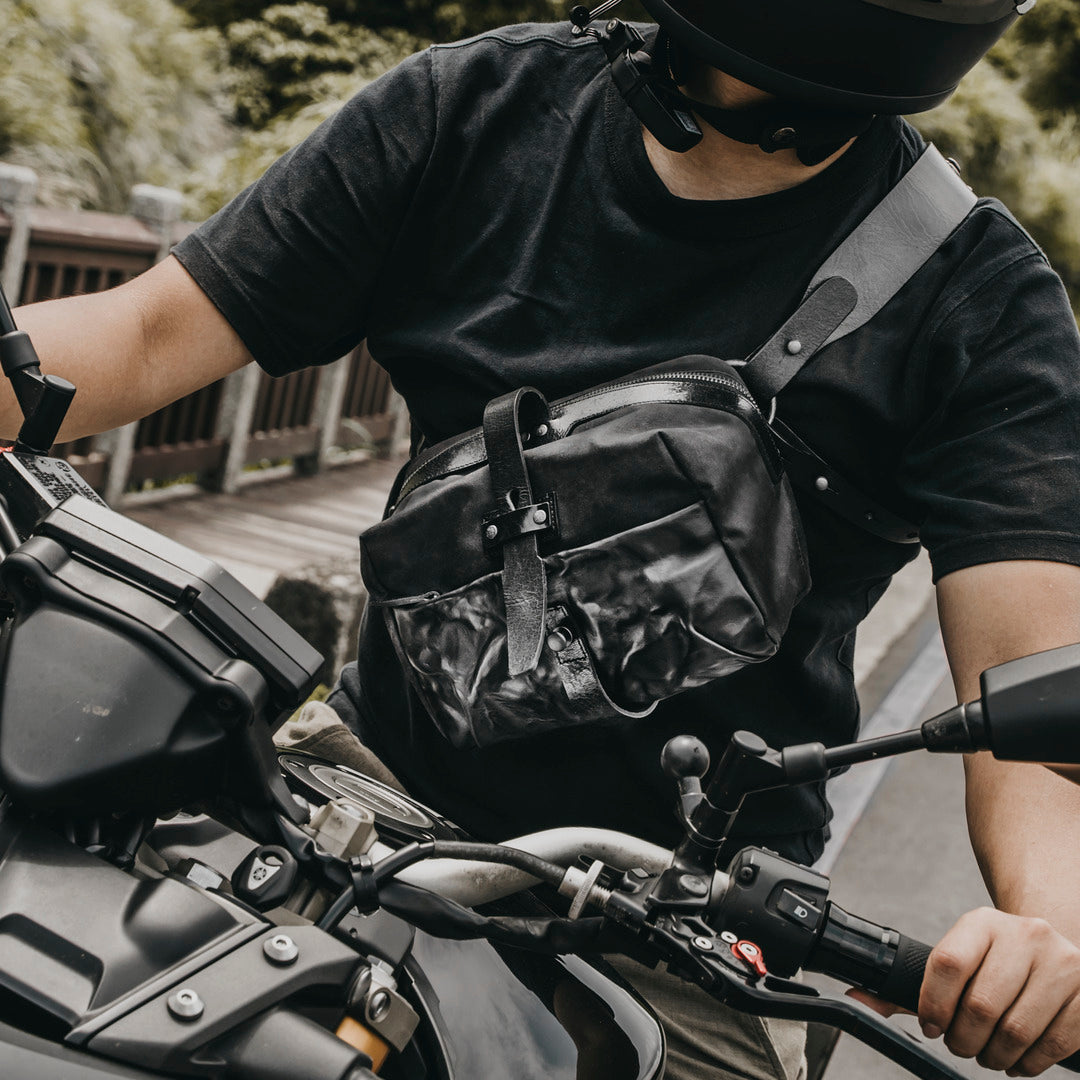 Mini Rider Leather Sling Bag | 3.5L Wotancraft