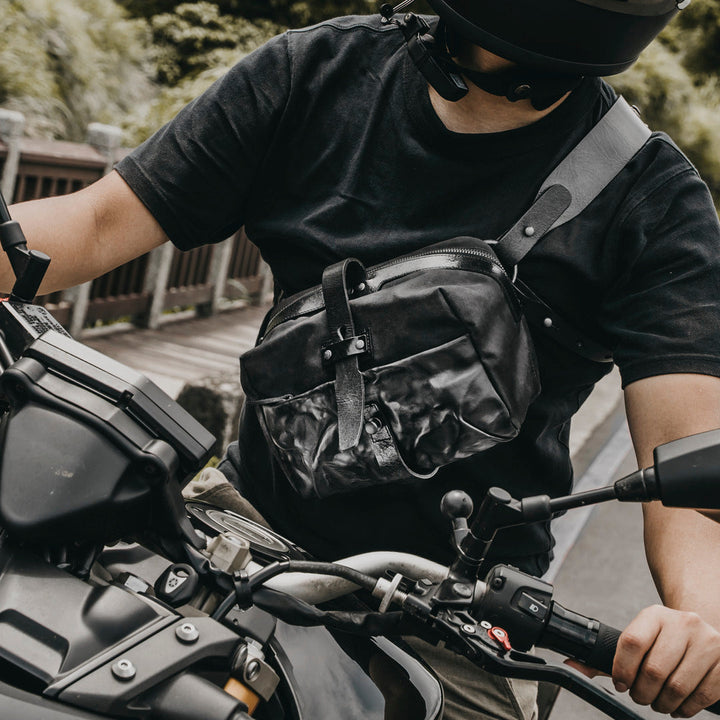 Mini Rider Leather Sling Bag | 3.5L Wotancraft
