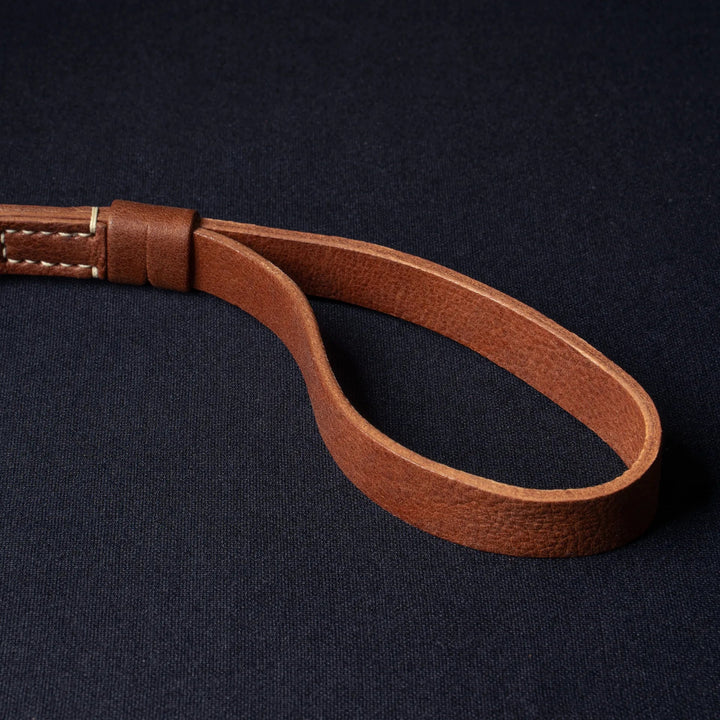 Premium Handcrafted Double-Sided Leather Wrist Strap 006 Wotancraft