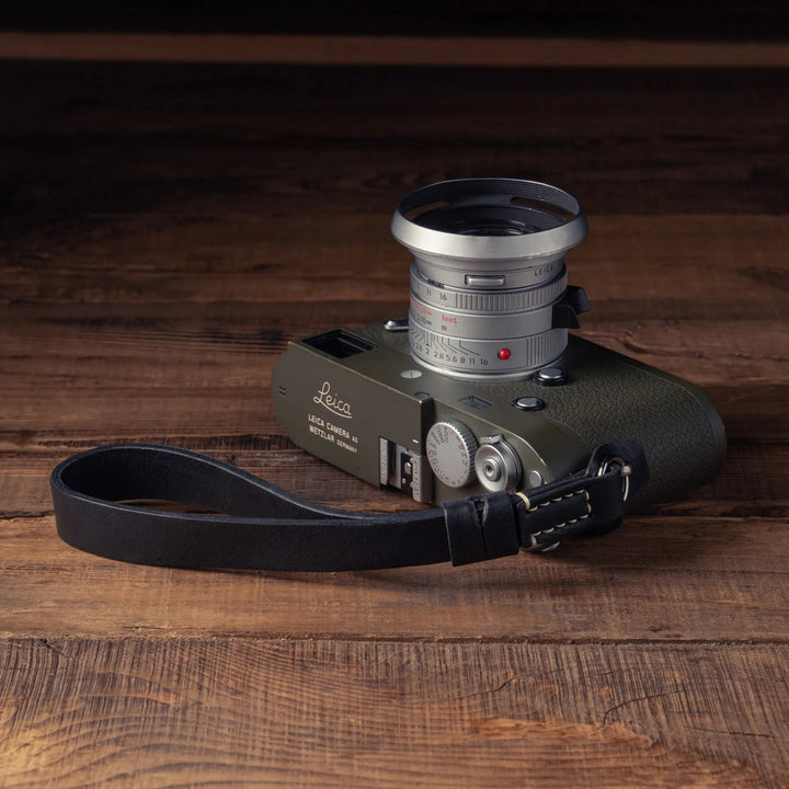 Premium Handcrafted Double-Sided Leather Wrist Strap 000 Wotancraft