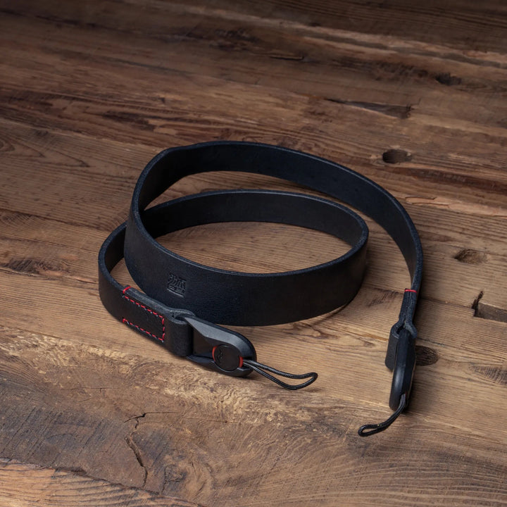 Premium Handcrafted Double-Sided Leather Strap Tapered 002 (Cura Split Rings) FEVERGUY