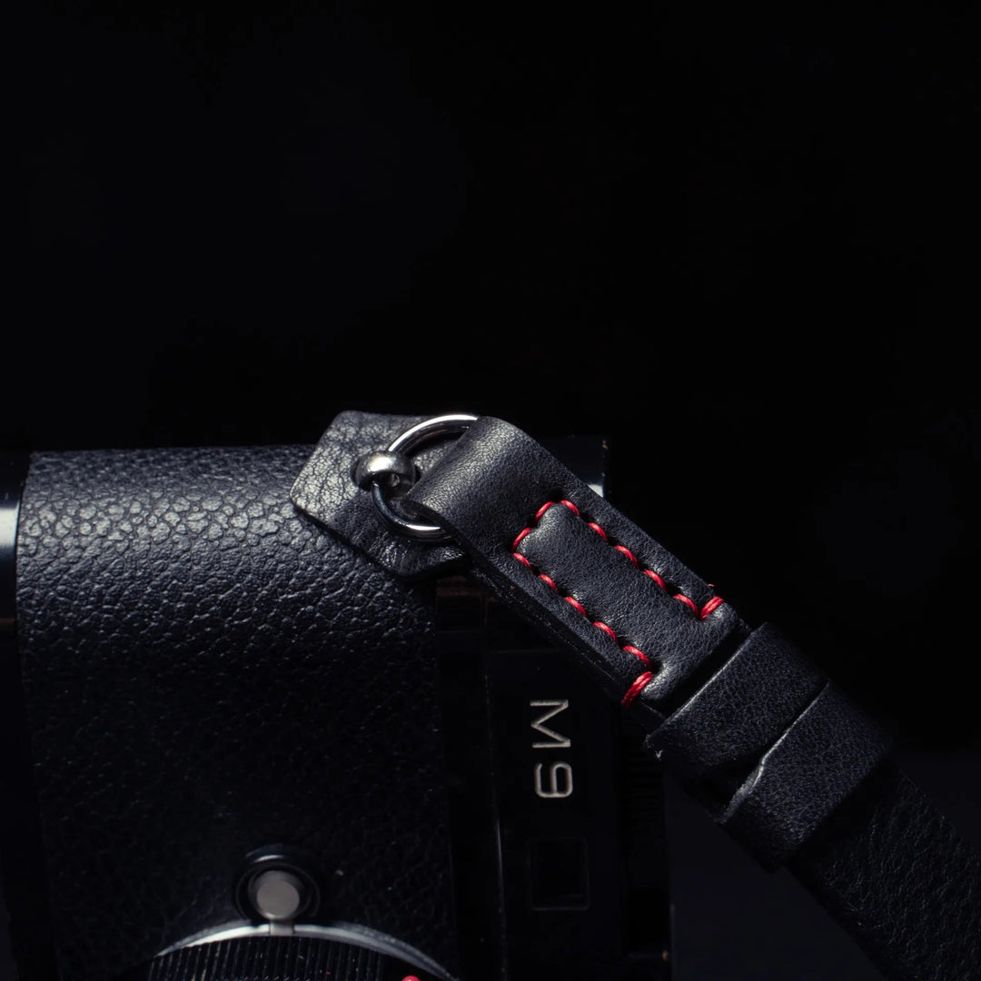 Premium Handcrafted Double-Sided Leather Wrist Strap 002 Wotancraft