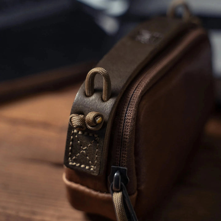 Full Leather Portable Camera Pouch S Wotancraft