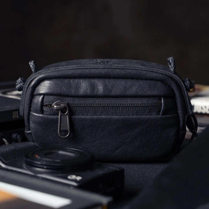 Full Leather Portable Camera Pouch S Wotancraft