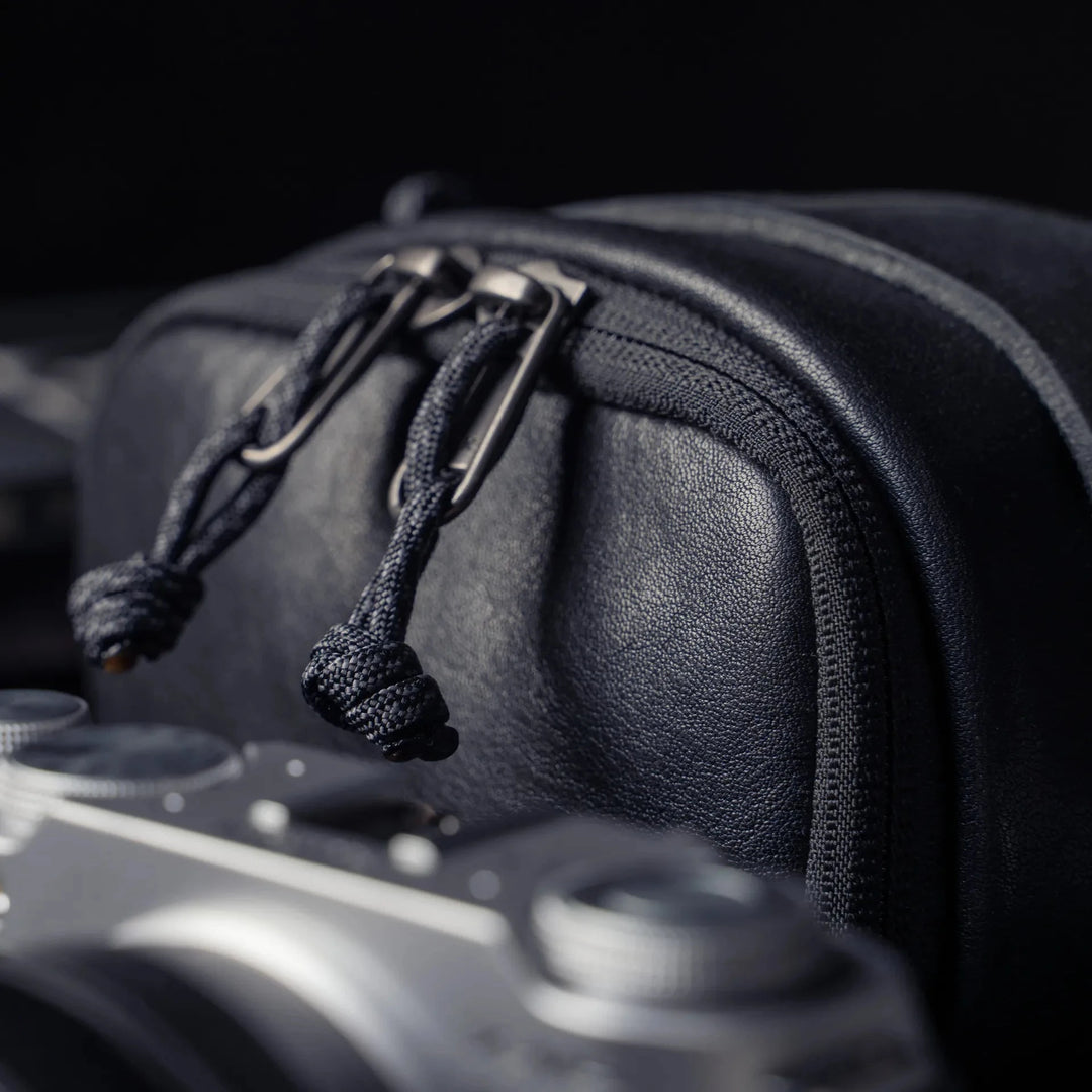 Full Leather Portable Camera Pouch ML Wotancraft