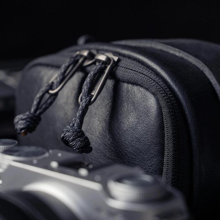 Full Leather Portable Camera Pouch ML Wotancraft