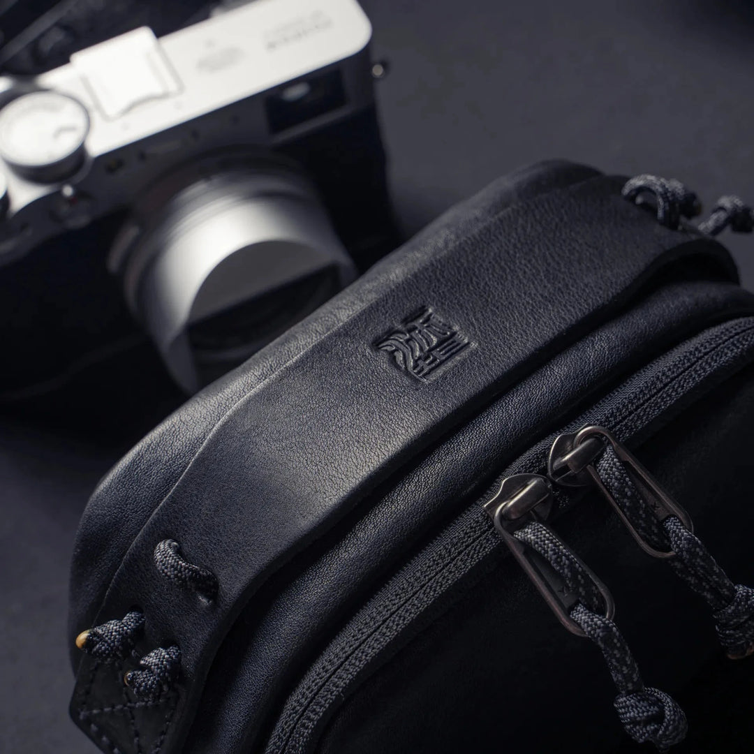 Full Leather Portable Camera Pouch M Wotancraft