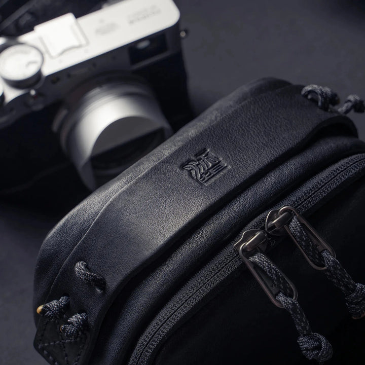 Full Leather Portable Camera Pouch M Wotancraft