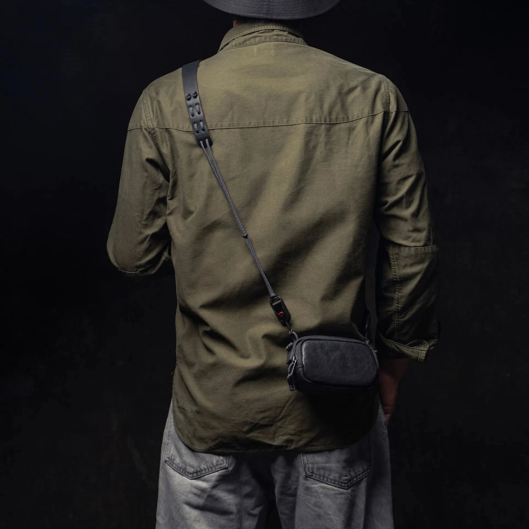 Full Leather Portable Camera Pouch S Wotancraft