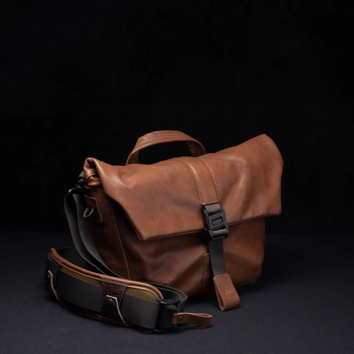 Pilot Leather Travel Camera Bag 7L | Upgraded Wotancraft