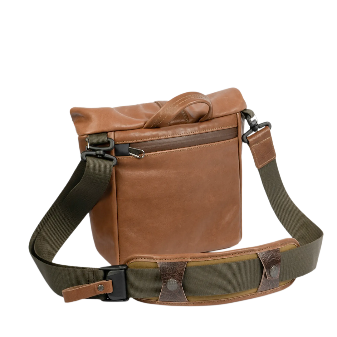 Leather Pilot Travel Camera Bag | 3.5L Upgraded Wotancraft