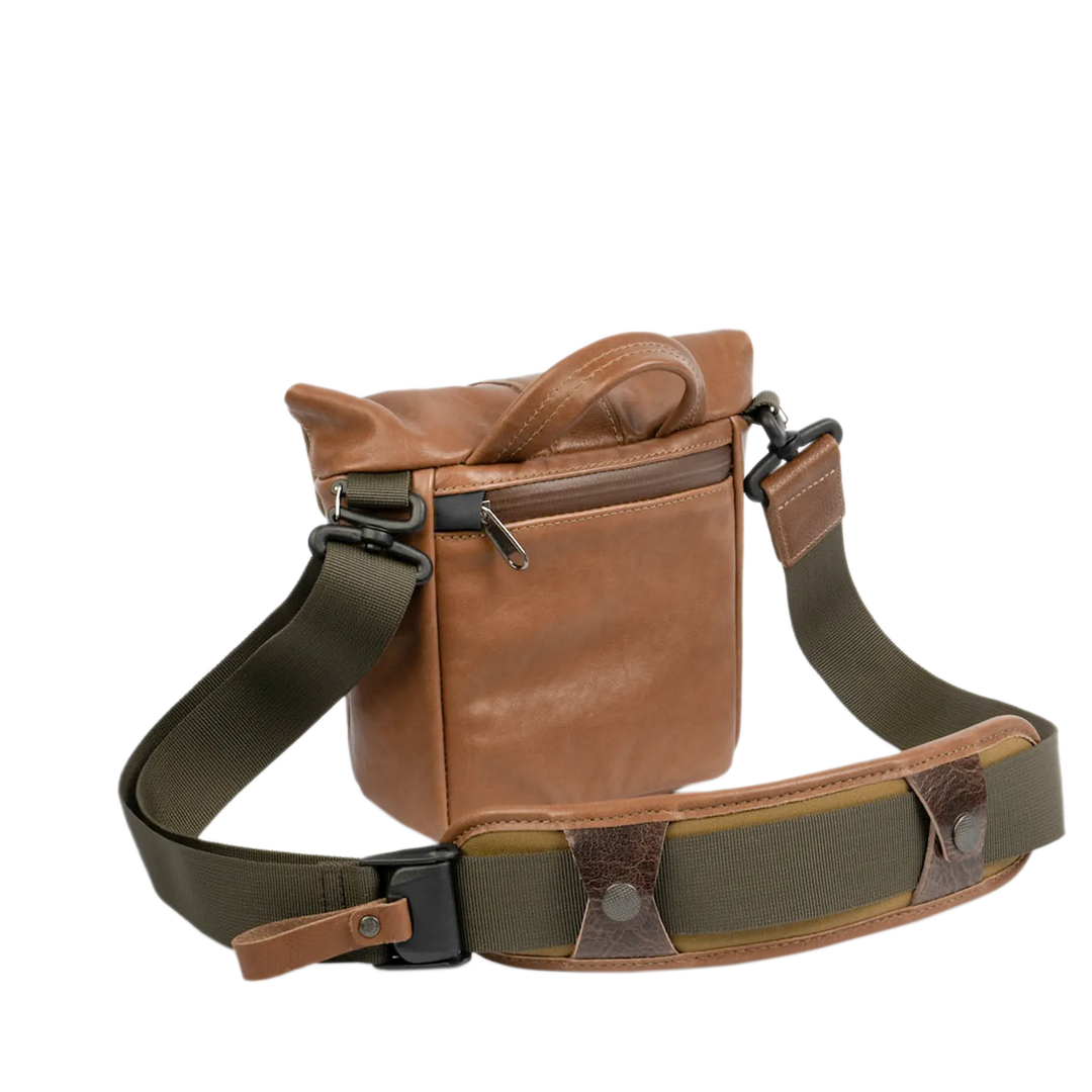 Leather Pilot Travel Camera Bag | 2L Upgraded Wotancraft