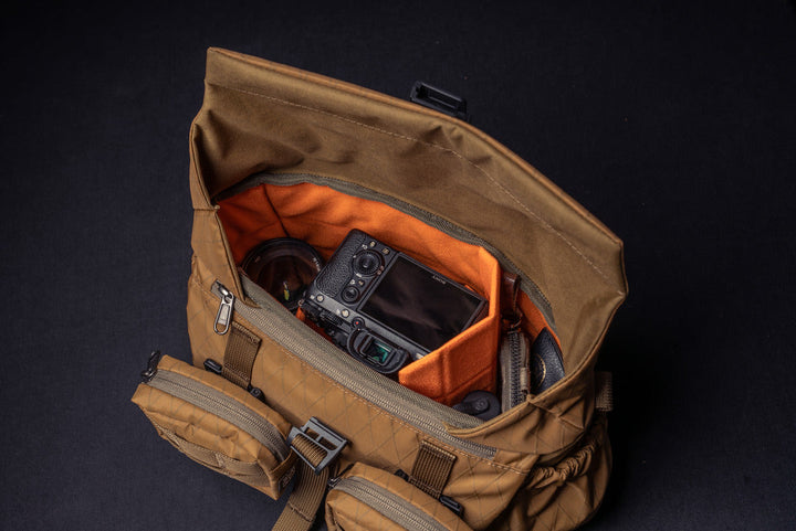 Limited Edition "PILOT" 7L X-Pac Camera Bag (with Two Armor Modules) Wotancraft