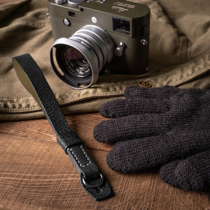 Full Leather Camera Wrist Strap Wotancraft