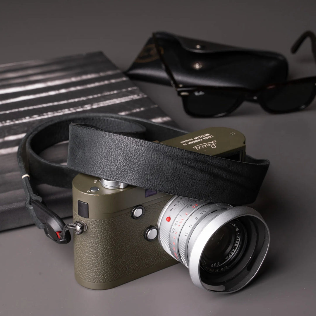 Full Leather Camera Neck Strap Wotancraft