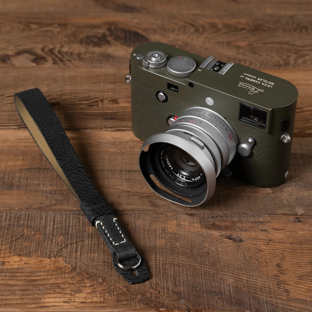 Full Leather Camera Wrist Strap Wotancraft