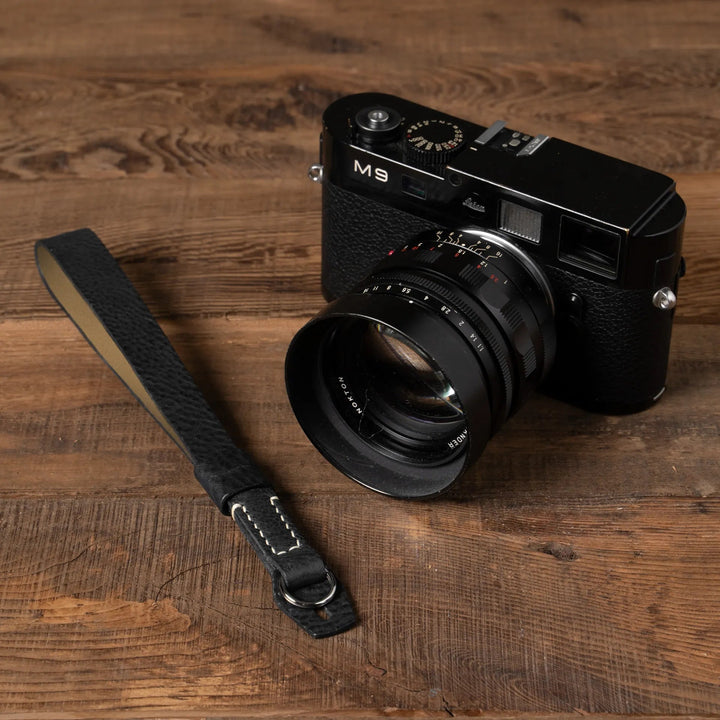 Full Leather Camera Wrist Strap Wotancraft