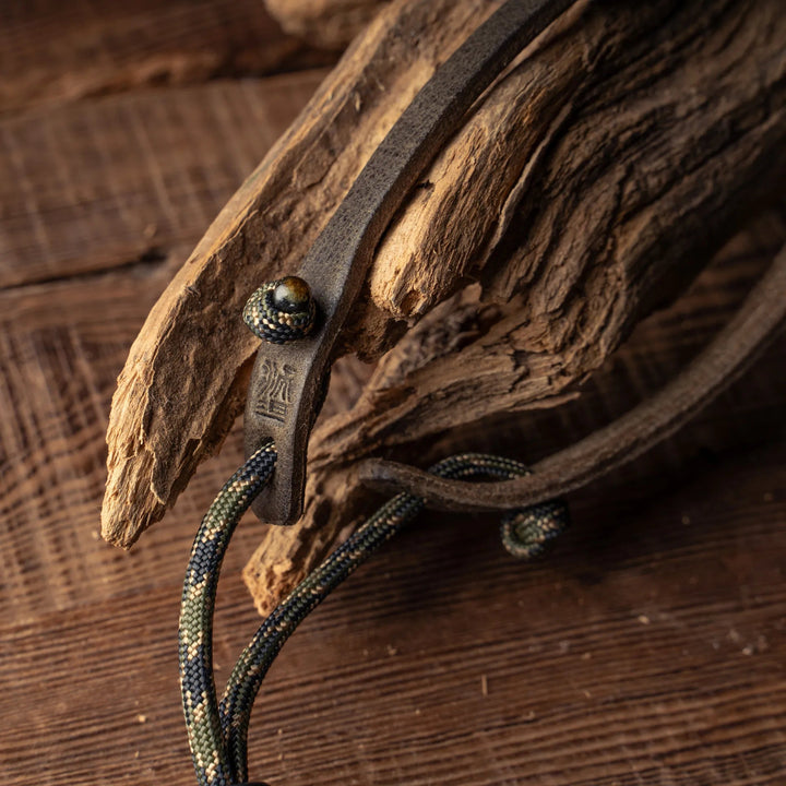 Parashooter Wrist Strap / 009 Olive Camo / Slim Wotancraft