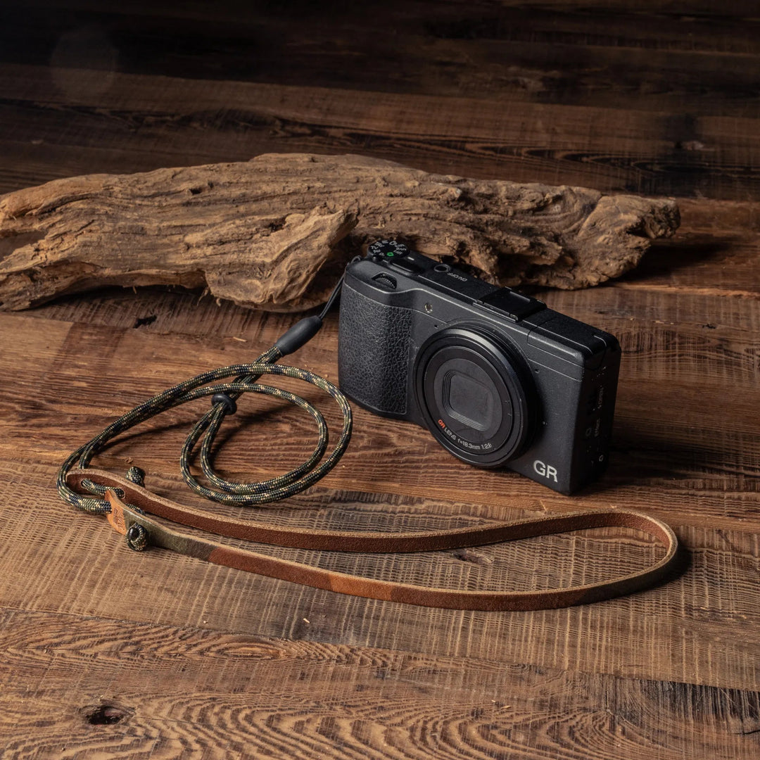 Parashooter Neck Strap / 010 Woodland Camo / Slim Wotancraft