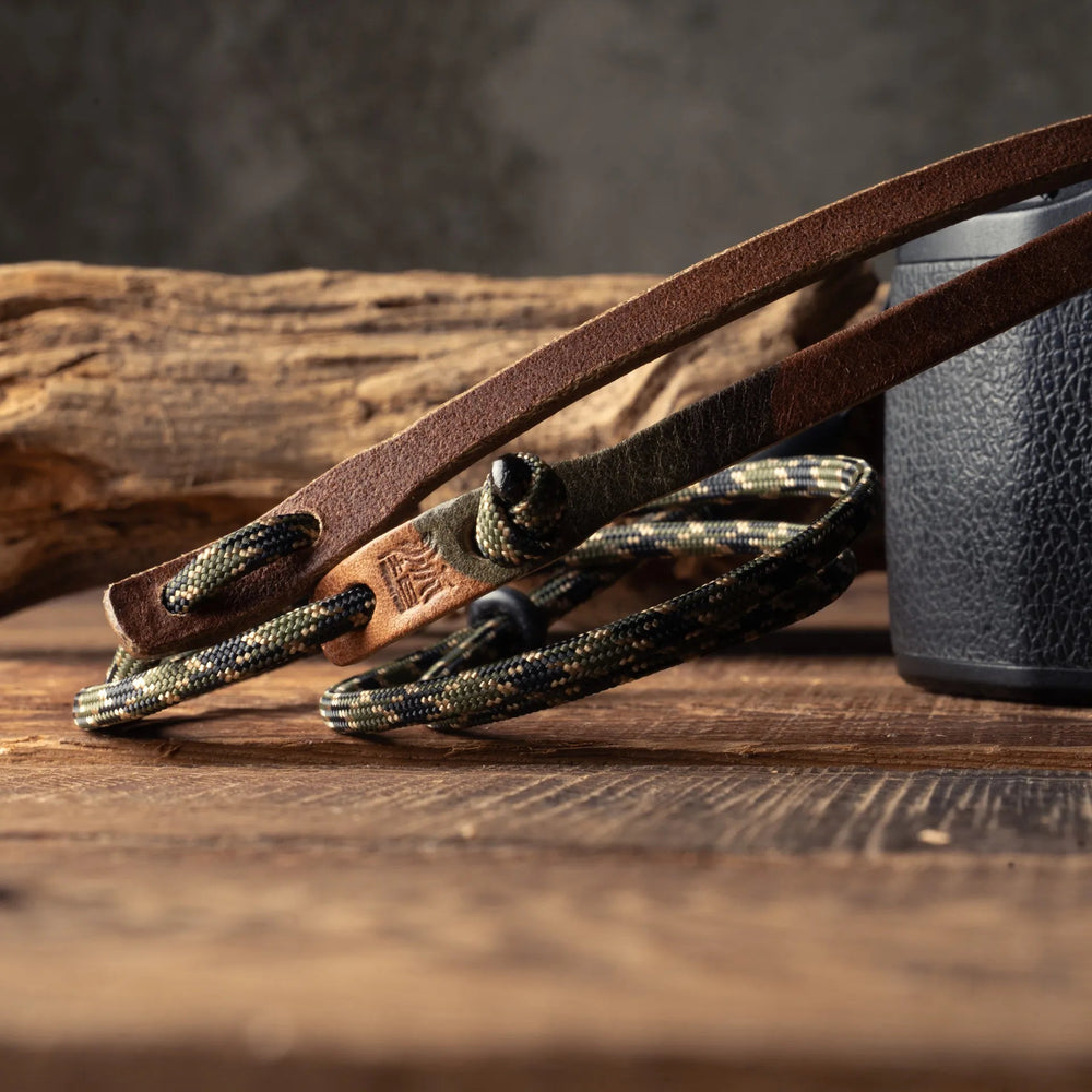 Parashooter Neck Strap / 010 Woodland Camo / Slim Wotancraft
