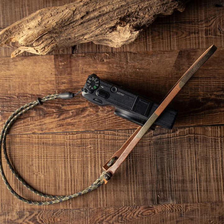 Parashooter Neck Strap / 010 Woodland Camo / Slim Wotancraft