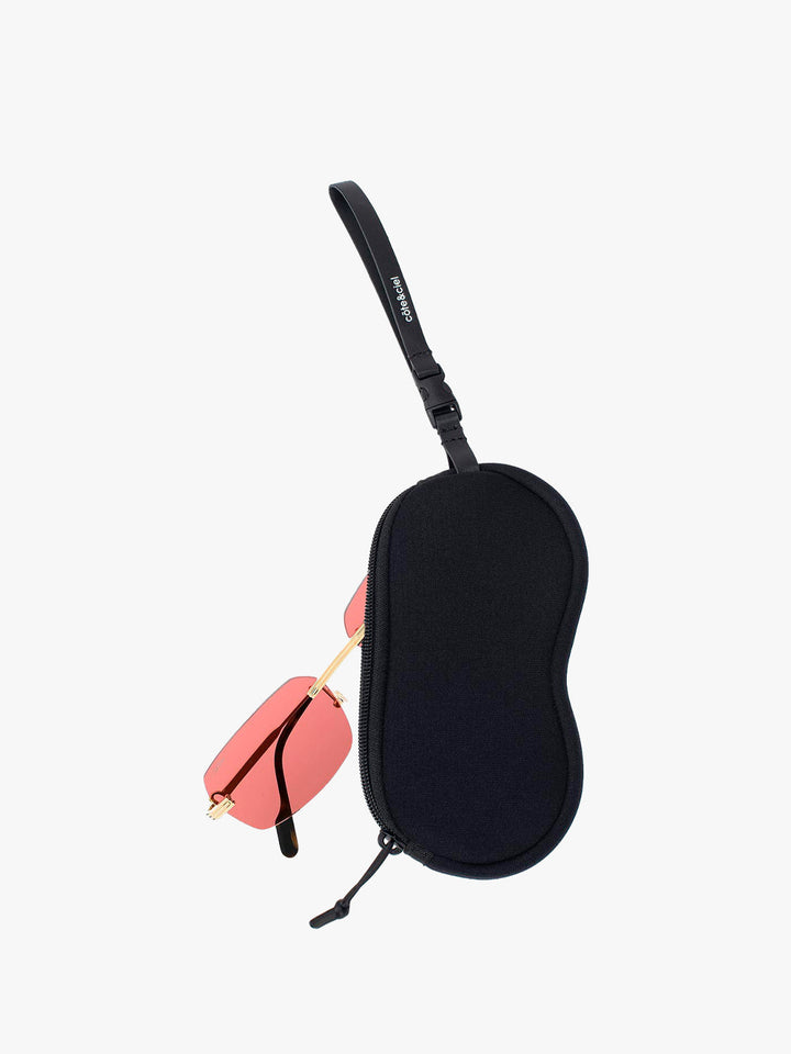 Eyewear Pouch Neoprene Black côte&ciel